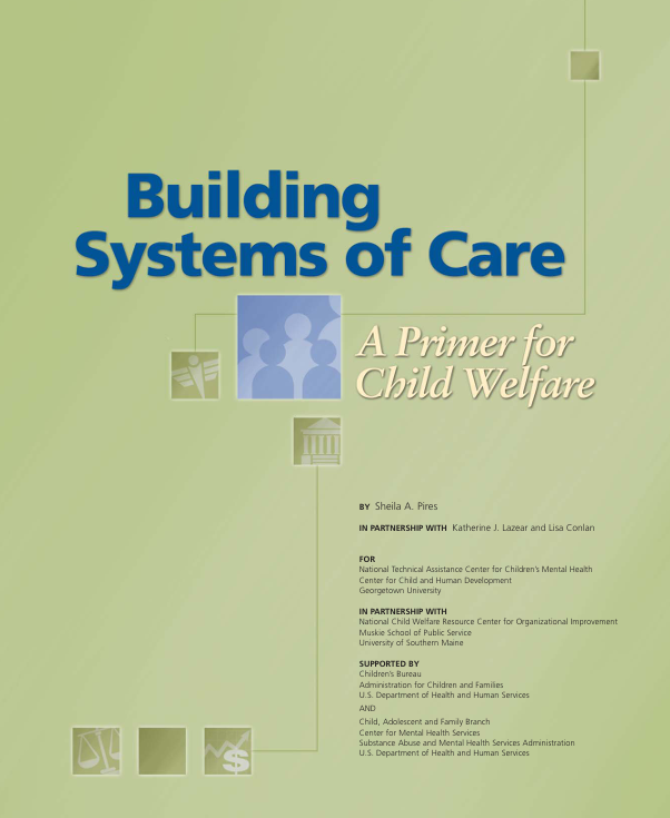 Screenshot for "Building Systems of Care: A Primer for Child Welfare" resource.