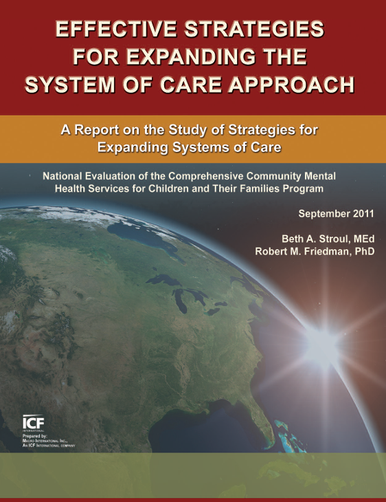 Screenshot for "Effective Strategies for Expanding the System of Care Approach" resource.