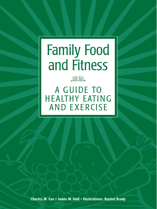 Screenshot of "Family Food and Fitness: A Guide to Healthy Eating and Exercise" resource.