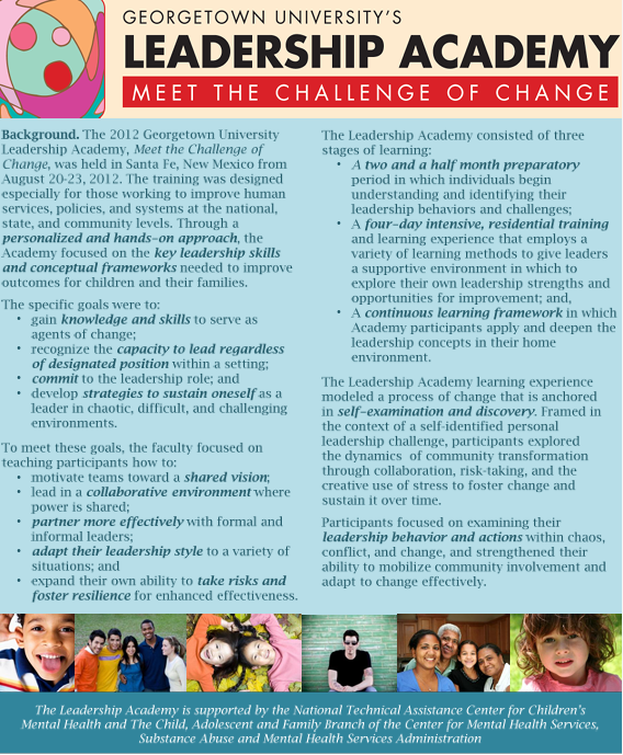 Screenshot for "Leadership Academy 2012 Short Report" resource.